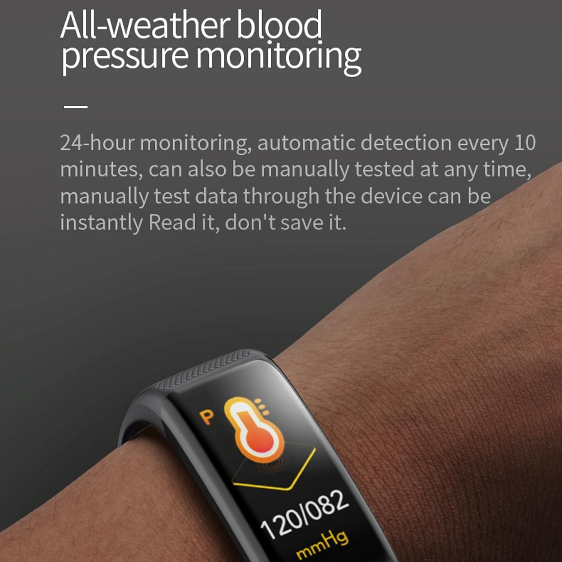 Waterproof Touch Screen Smartwatch - Ipx67 - Red 11