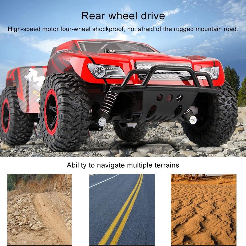 1 16 Off-road Rc Drift Car with 2.4g Wireless Remote Control - Red 10