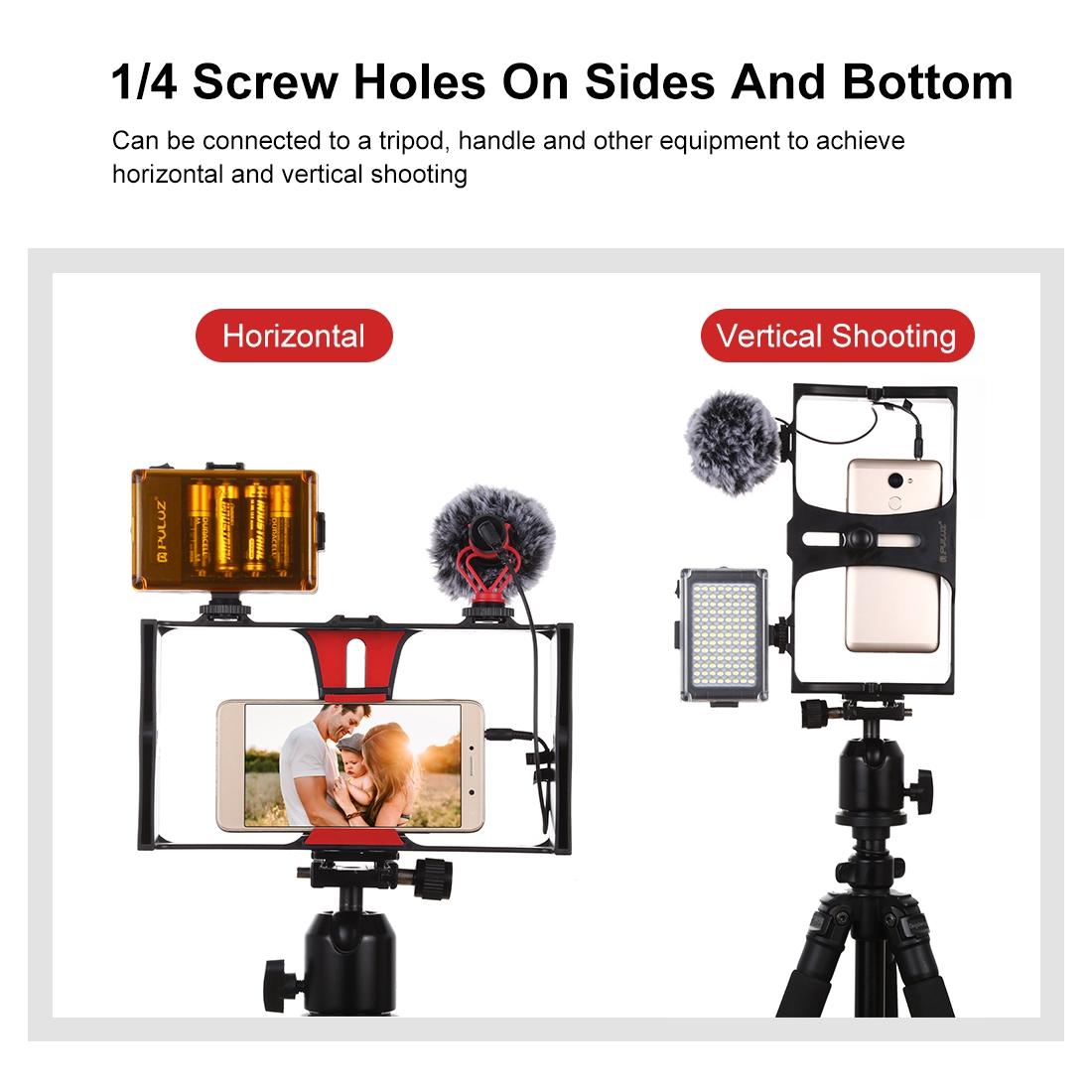 Smartphone Video Rig For Vlogging And Filmmaking - Red 6