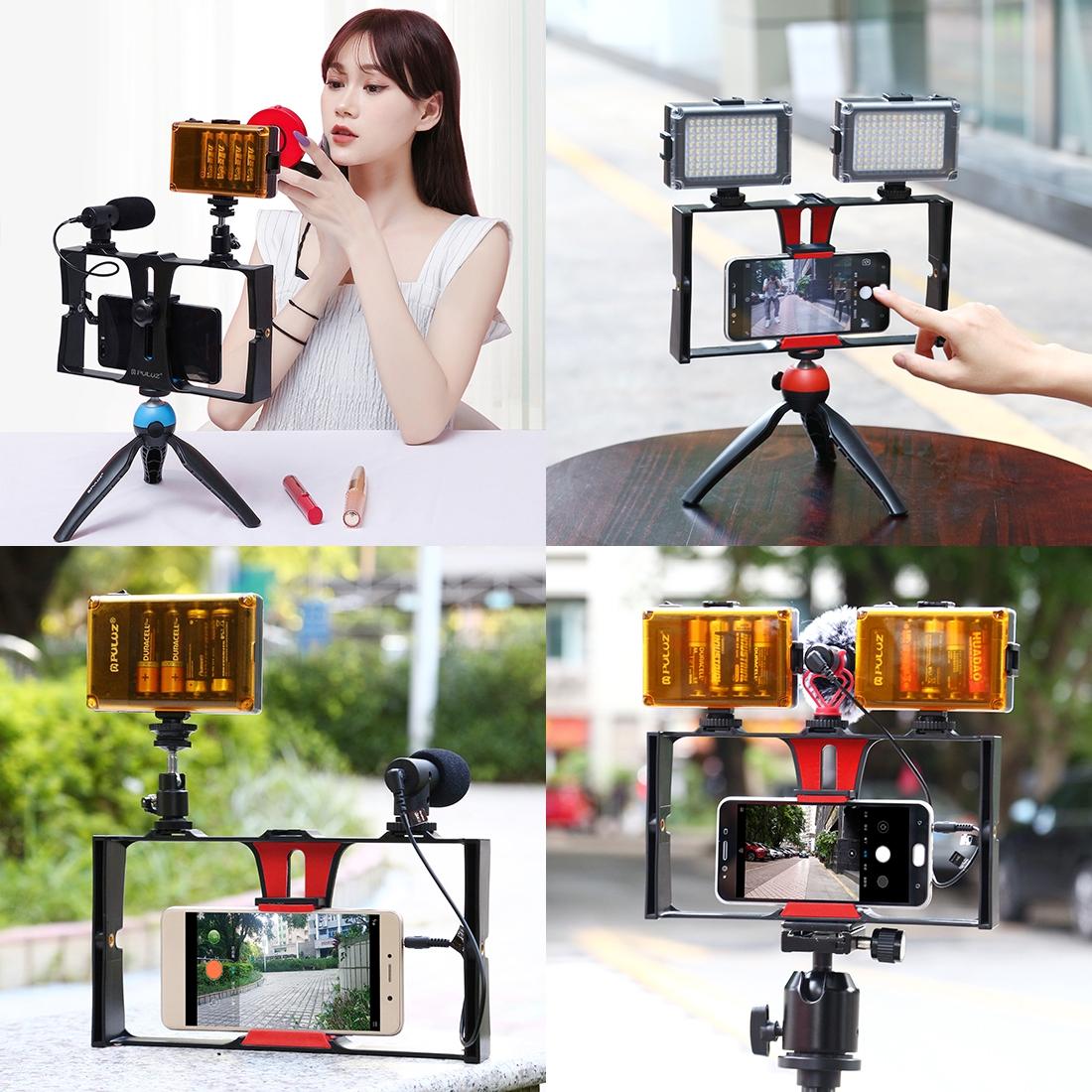 Smartphone Video Rig For Vlogging And Filmmaking - Red 10
