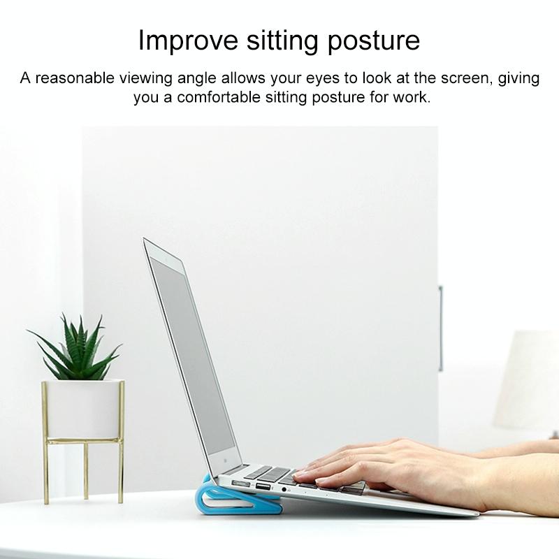 Adjustable Notebook Stand for Improved Cooling and Comfort - Red 14