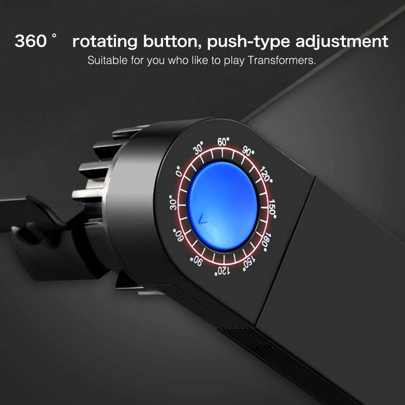 Foldable Laptop Stand with Dual Fans & Mouse Pad - 360 Degree Adjustable - Red 11