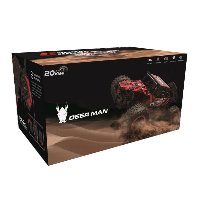 1 16 Wireless r / c Drift Car - 2.4g Remote Control Off-road 4wd Red 4
