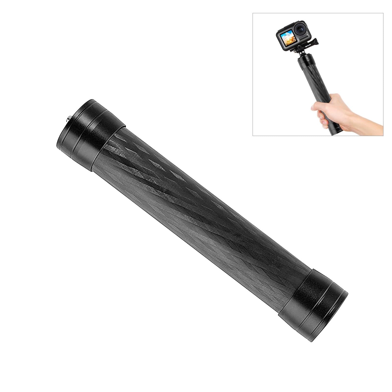 Lightweight Carbon Fiber Monopod for Dji Moza Feiyu Zhiyun Gimbals - Red 13