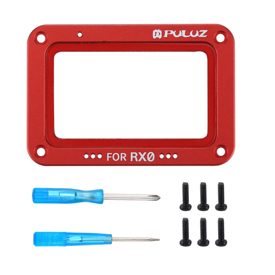 Sony Rx0 / Rx0 Ii Lens Protector - Aluminum Alloy Flame Tempered - Red 14