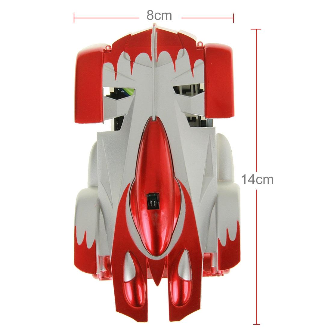Superior Infrared Remote Control Wall Climbing Stunt Car - Red 9