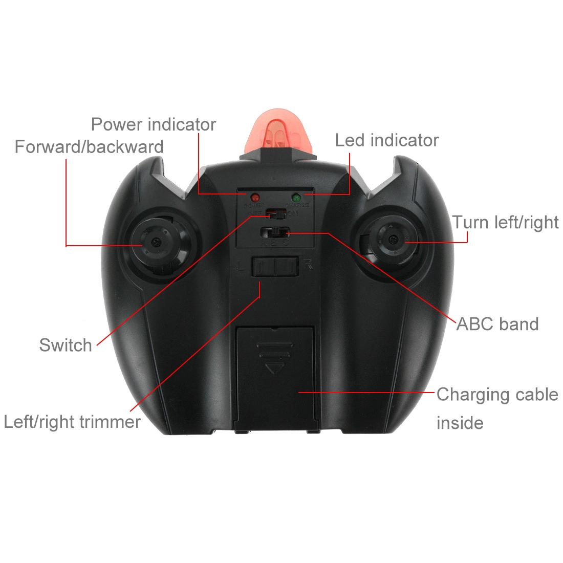 Superior Infrared Remote Control Wall Climbing Stunt Car - Red 11