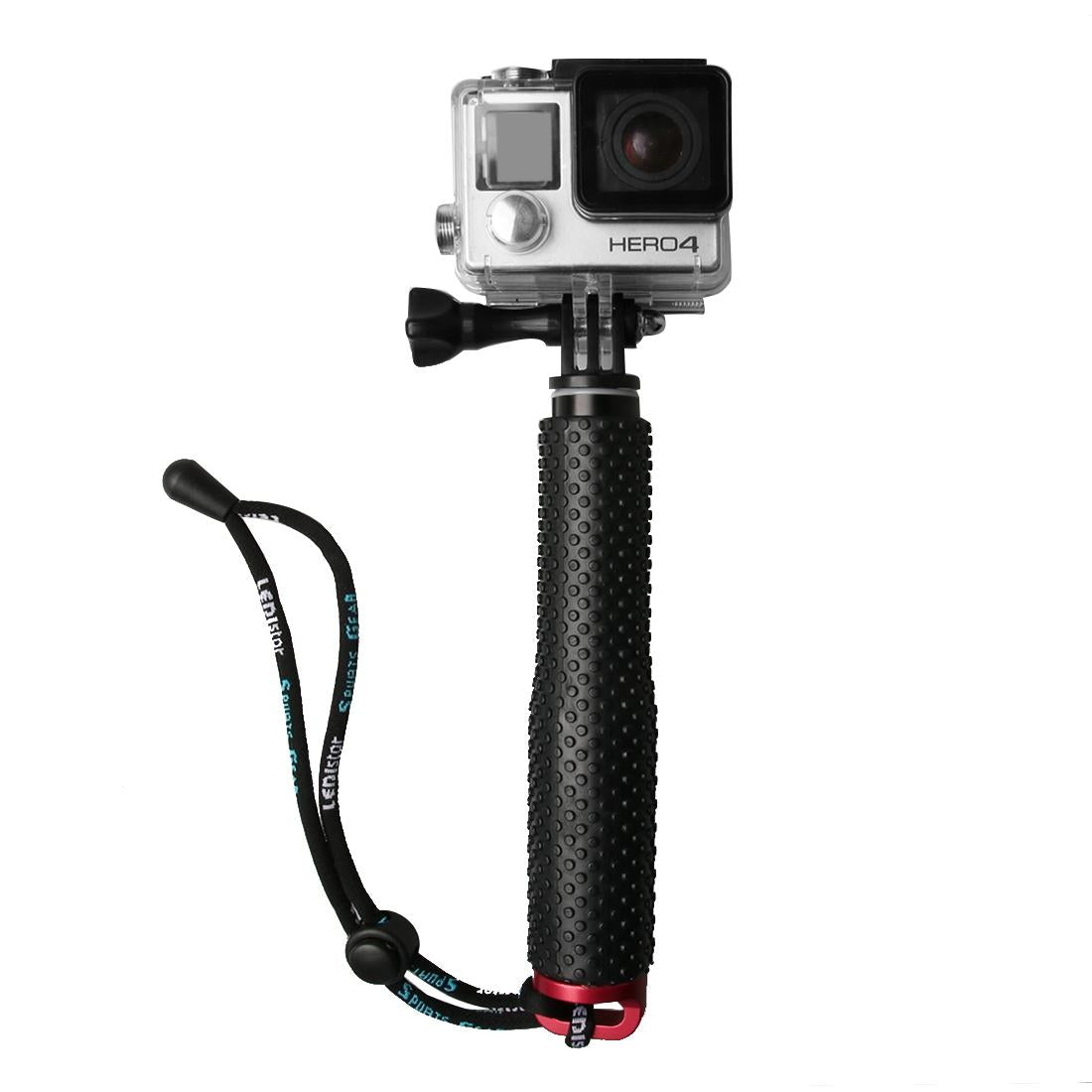 Extendable Monopod for Action Cameras - 49cm - Red 5