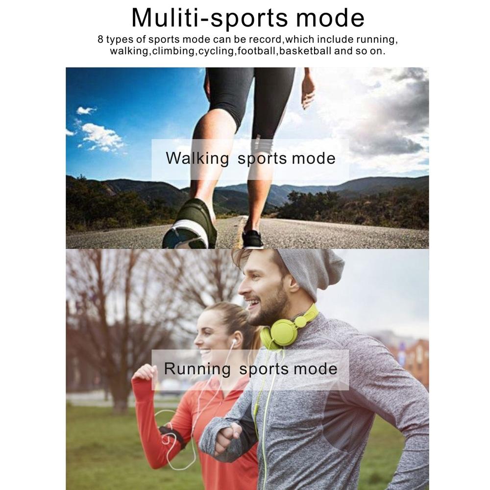 Waterproof Tft Smart Bracelet With Call / Heart / Sleep / Sedentary / Bp Monitoring - Red 14