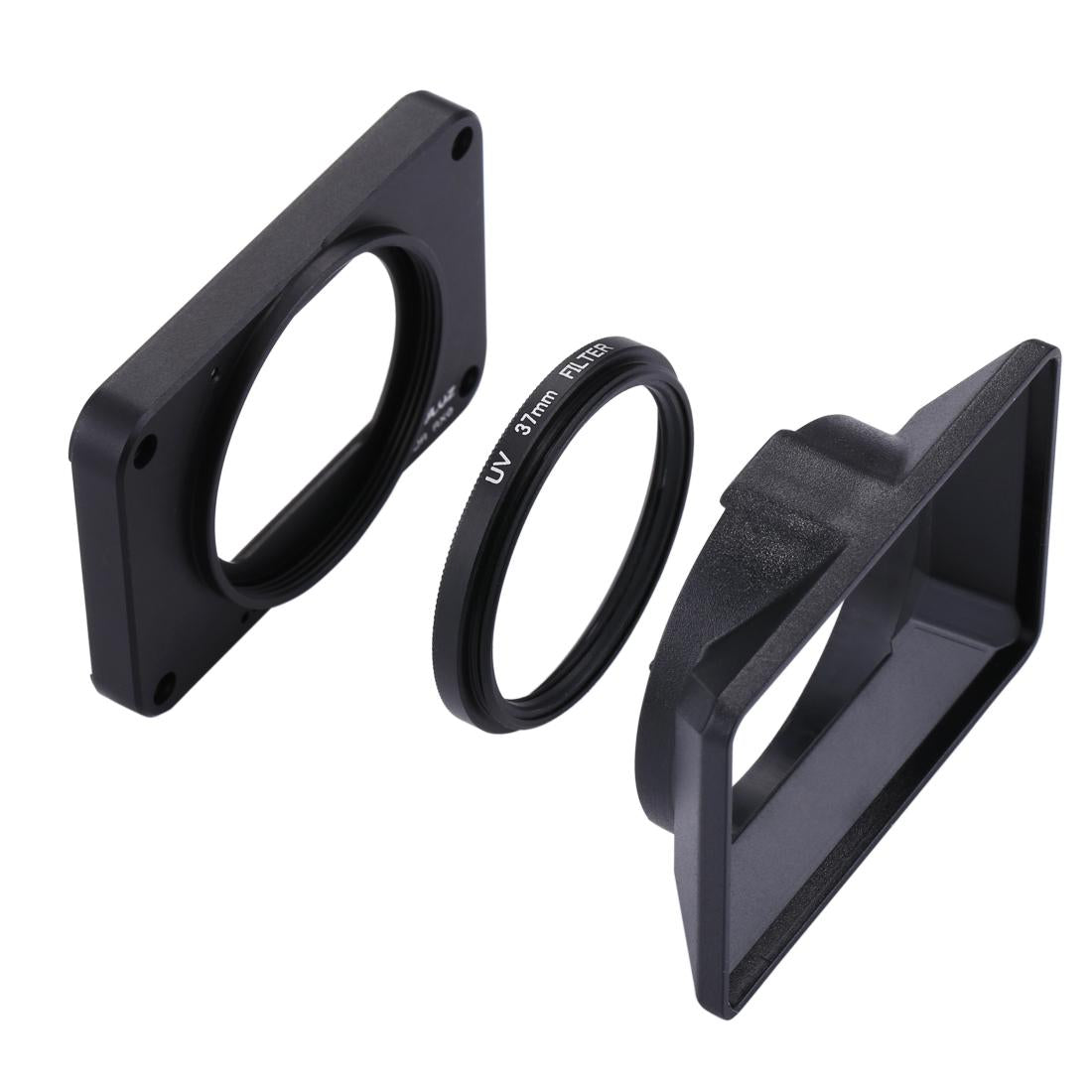 Sony Rx0 / Rx0 Ii Front Panel with Uv Filter and Sunshade - Red 5