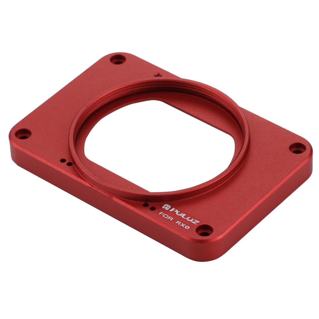 Sony Rx0 / Rx0 Ii Front Panel with Uv Filter and Sunshade - Red 11