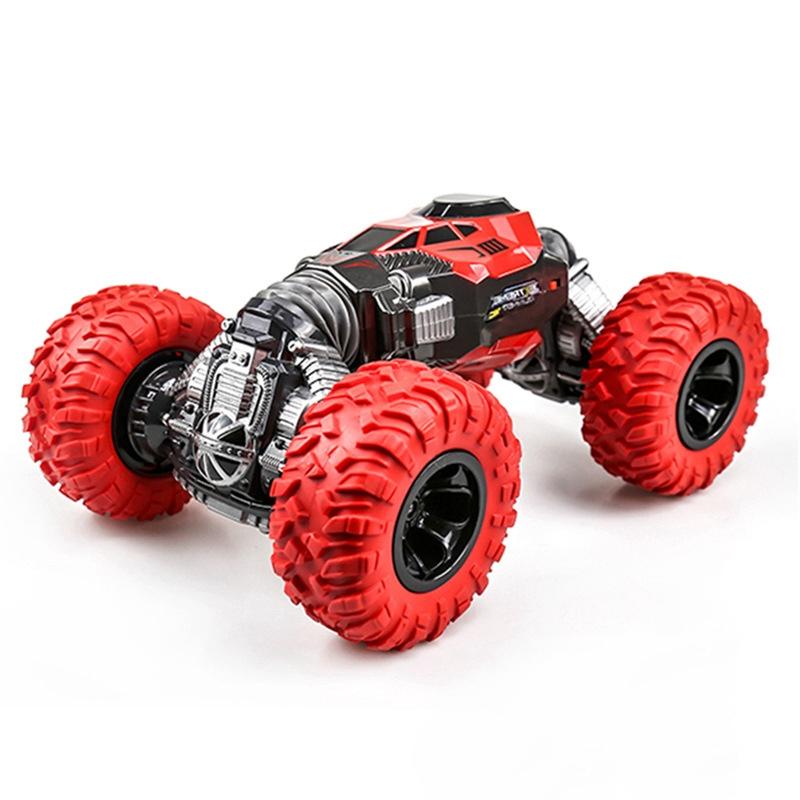 33cm Red 2.4ghz Double-sided Twisted Off-road Rc Toy Car for Kids 3