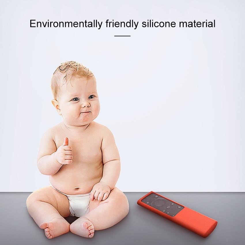 Silicone Non-slip Remote Control Cover for Samsung Smart Tv - Red 10