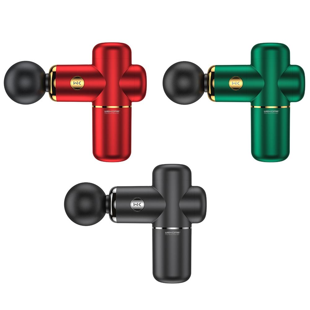 4-Head Portable Muscle Massage Gun For Sports - Red 3