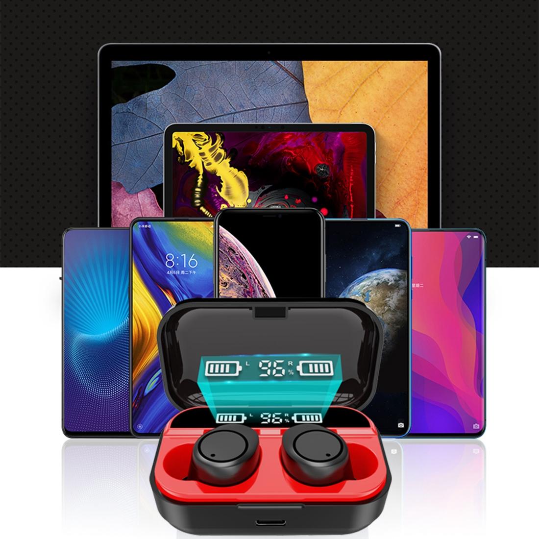 Wireless Stereo Headset with Charging Case and Digital Display - X5 Tws Bluetooth V5.0 6