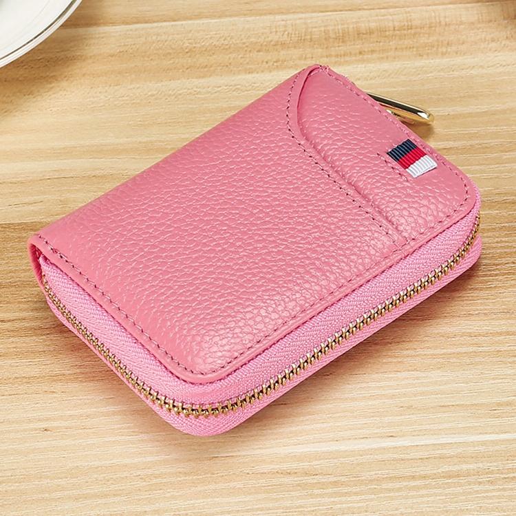 Multi Card Rfid Ladies Wallet - Rose Red 9