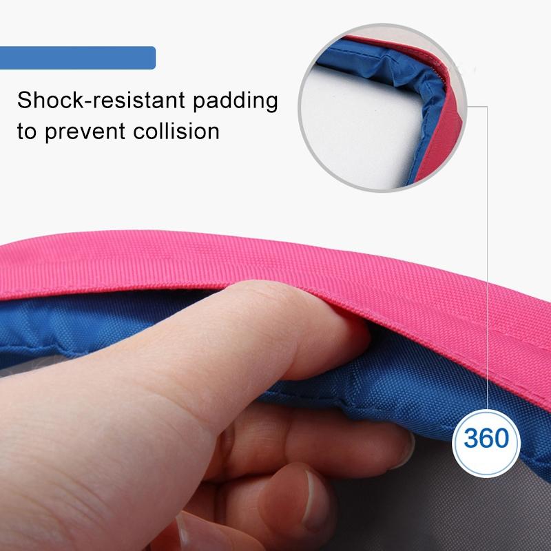 Xy Series Multi-functional Backpack for 13.3 Inch Laptop - Fashion Colour Matching - Rose Red 12