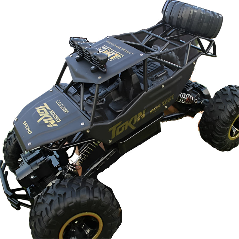 Off-road Climbing Car with 2.4ghz Remote Control and Double Motors - Silver 13