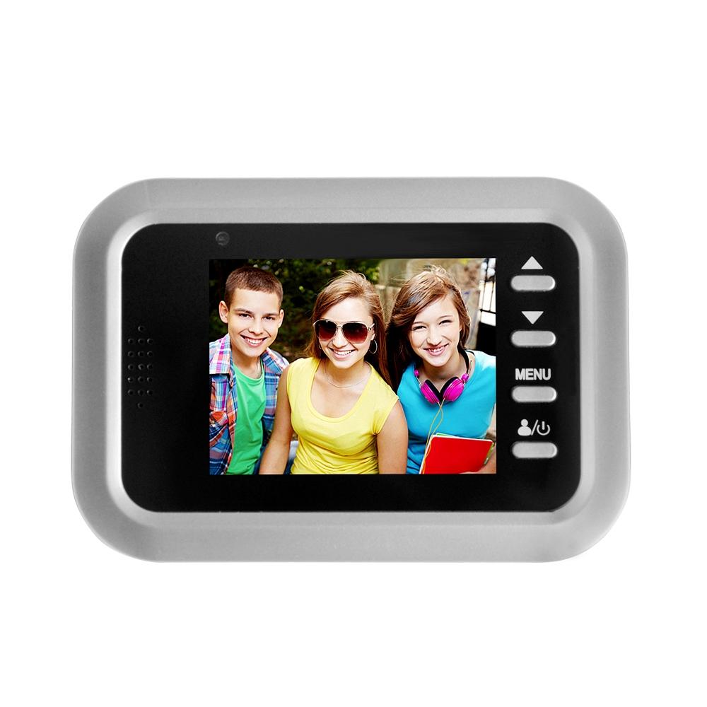2.4 Screen 2.0Mp Security Camera With Tf Card Slot - Silver 3