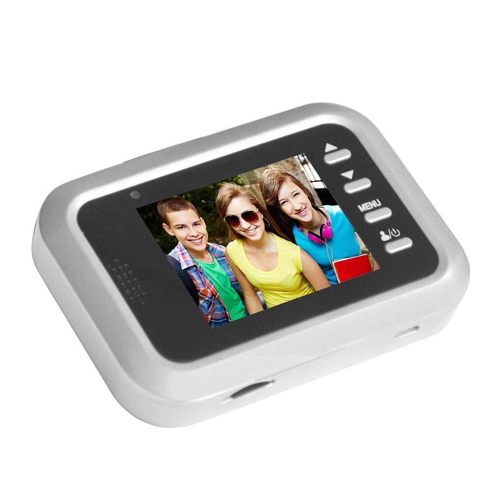 2.4 Screen 2.0Mp Security Camera With Tf Card Slot - Silver 9