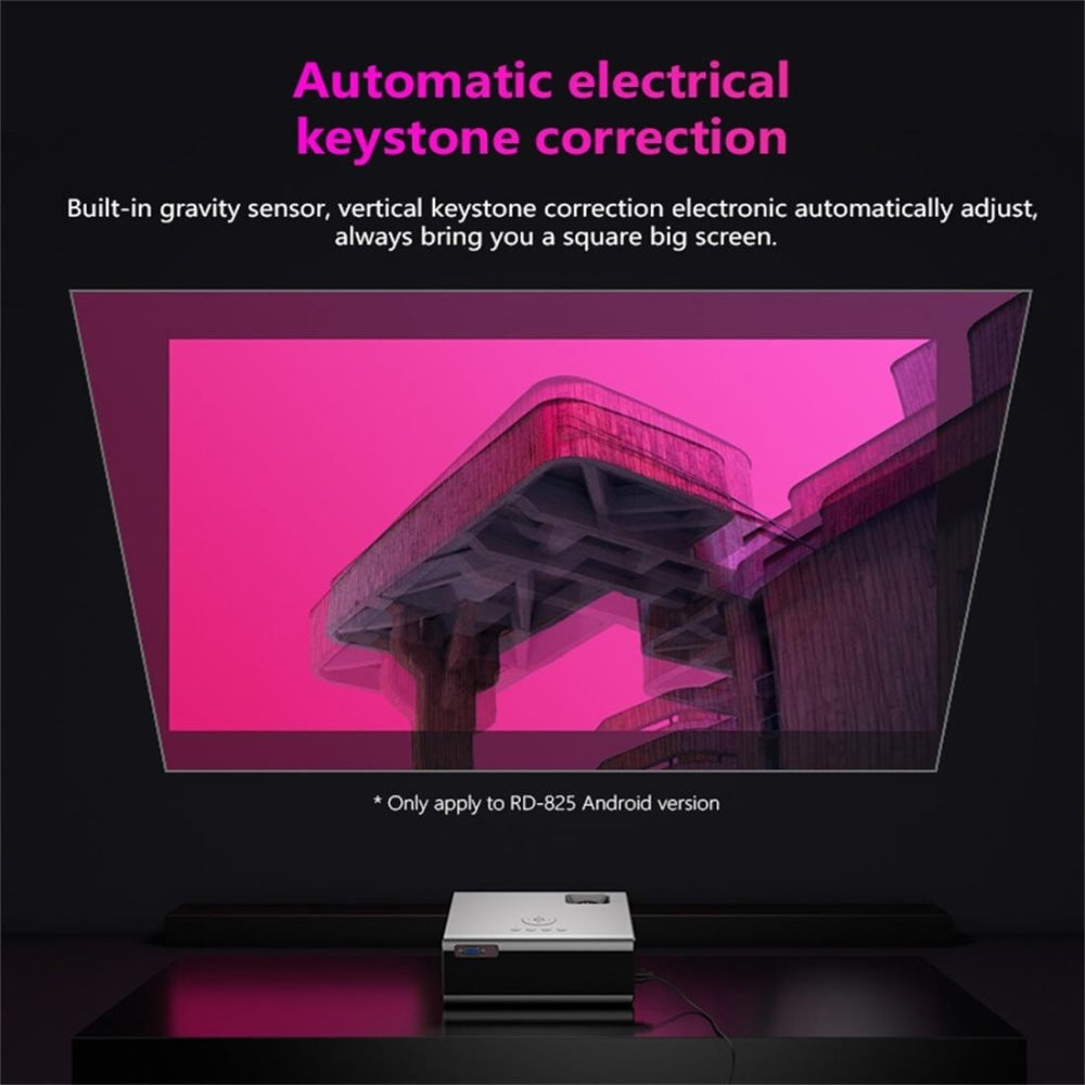 2200 Lumens Mini Led Projector For Home Theater - Hdmi / Av / Vga / Usb - Silver 9