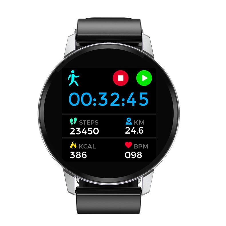 Waterproof Smart Bracelet With Colour Screen - Call Heart Bp Sleep Oxygen Monitoring - Silver 3