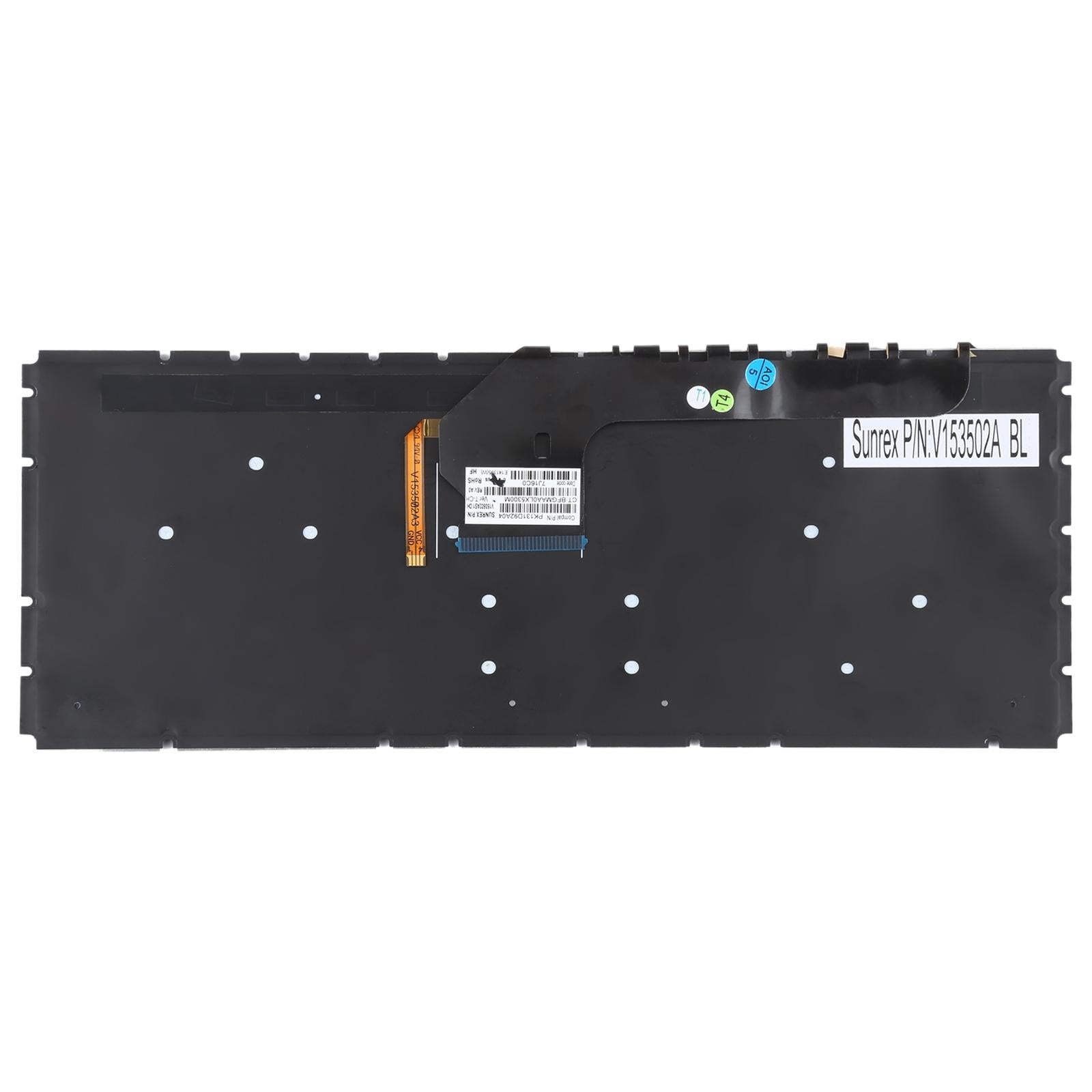 Silver Backlit Keyboard for Hp Envy 13-d us Version 4