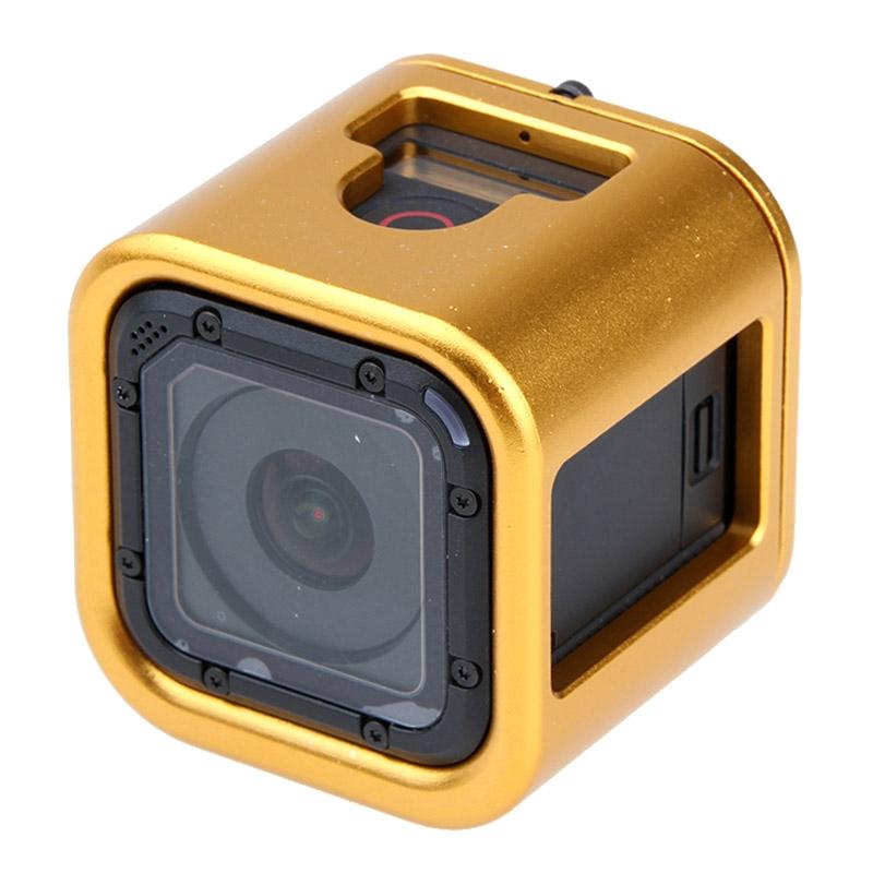 Aluminum Protective Cage for Gopro Session Cameras - Silver 12