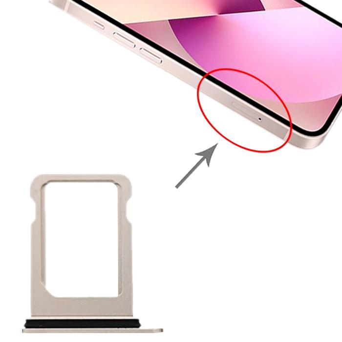 Iphone 13 Mini Sim Card Tray - Silver 3