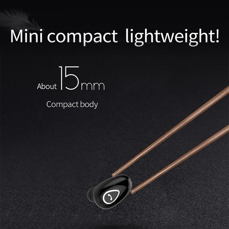 Wireless Sweatproof Bluetooth Earphones 5.0 - Yx01 - Silver 15