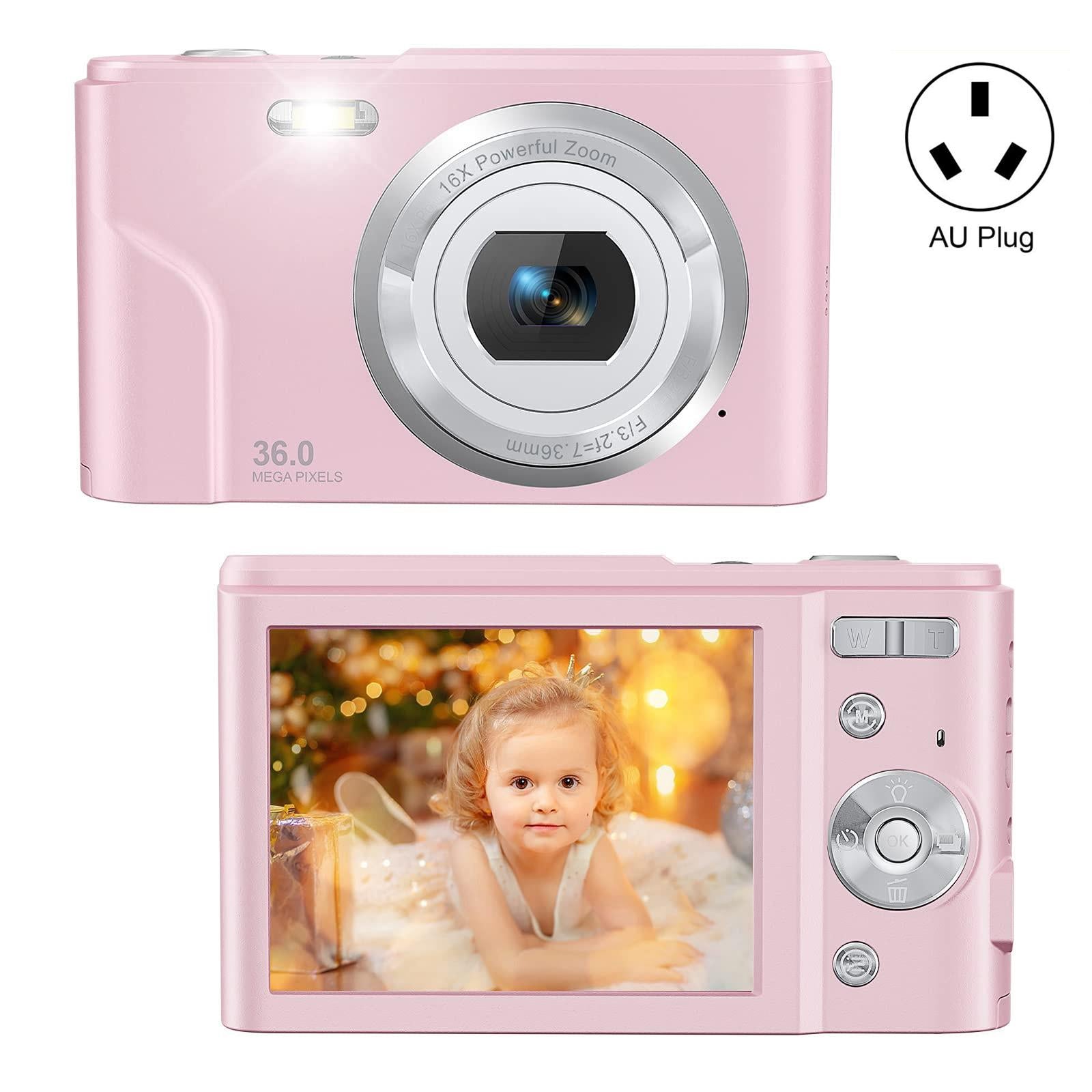 36mp 2.7k Full Hd Digital Camera with 16x Zoom for Children - 2.4 Inch Screen - Silver 8