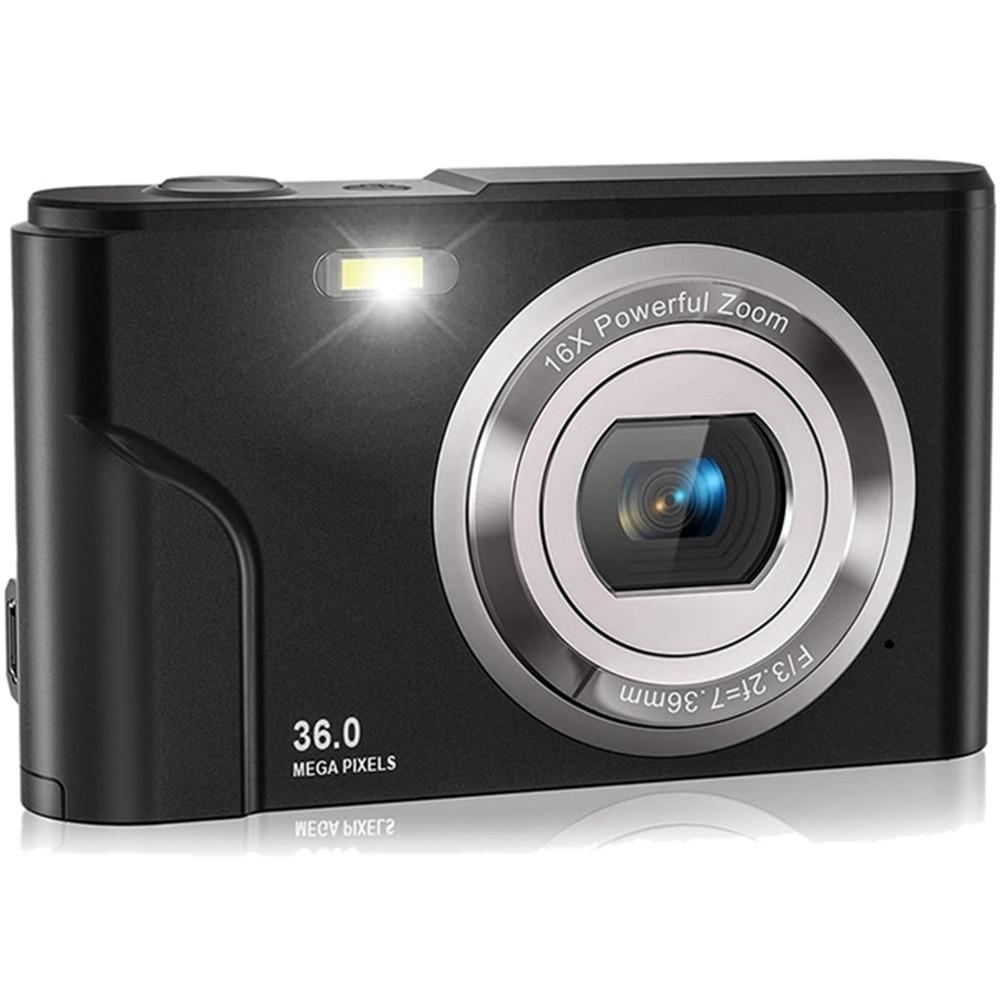 36mp 2.7k Full Hd Digital Camera with 16x Zoom for Children - 2.4 Inch Screen - Silver 10