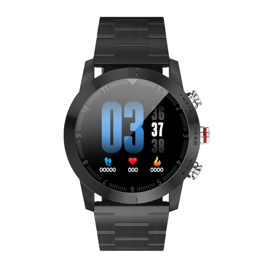 Waterproof Smart Bracelet With Call Reminder And Heart Rate Monitor - Ip68 - Silver 3