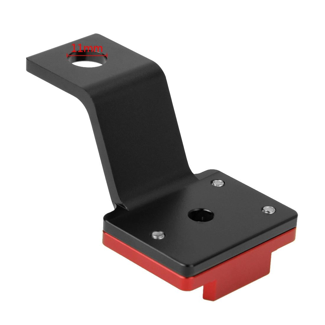 Universal Motorcycle Mount for Action Cameras - Silver 4