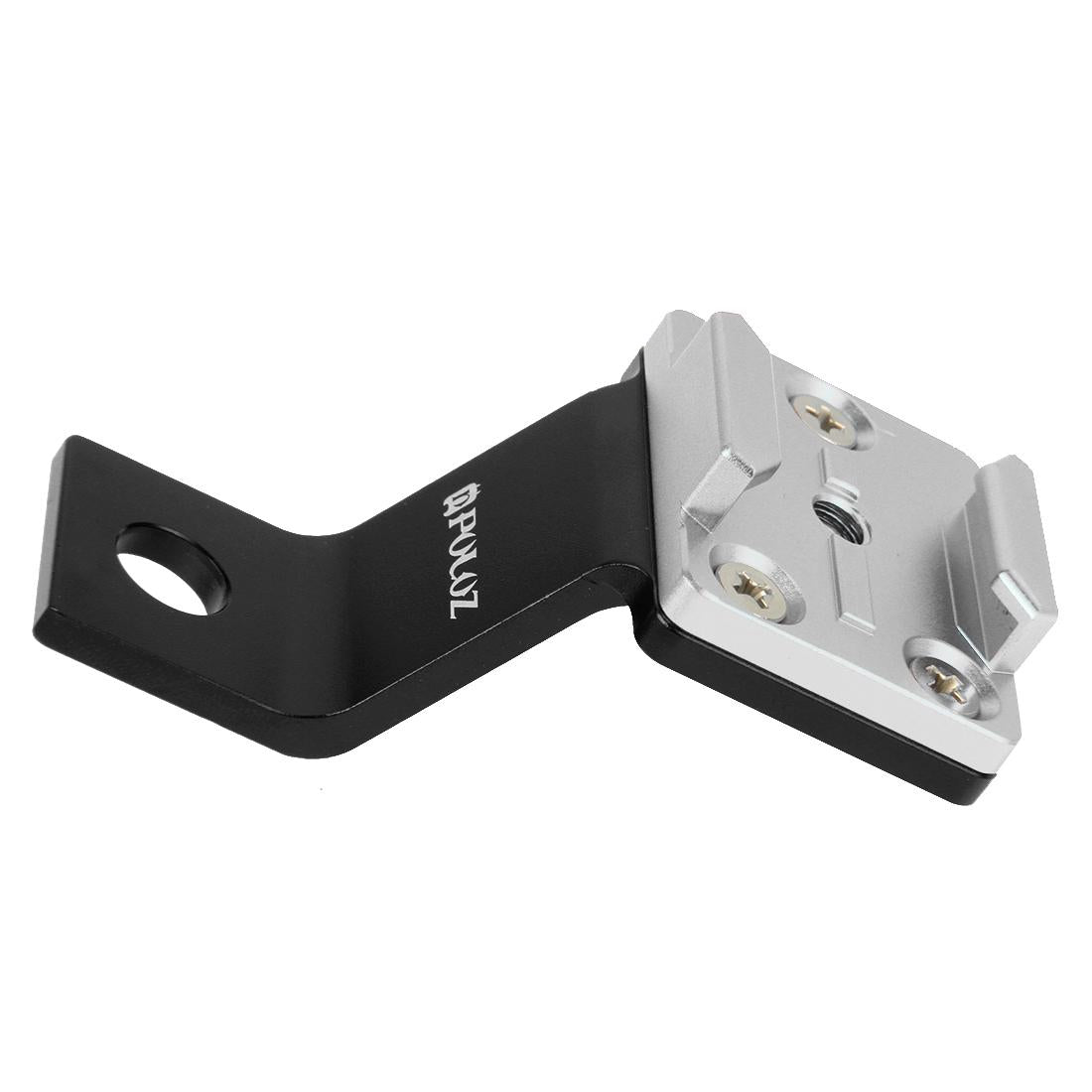 Universal Motorcycle Mount for Action Cameras - Silver 12