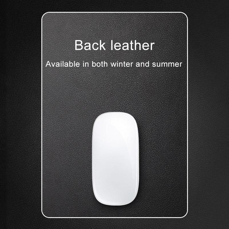 Double Sided Non Slip Aluminum Mouse Pad Mini Size Silver 5
