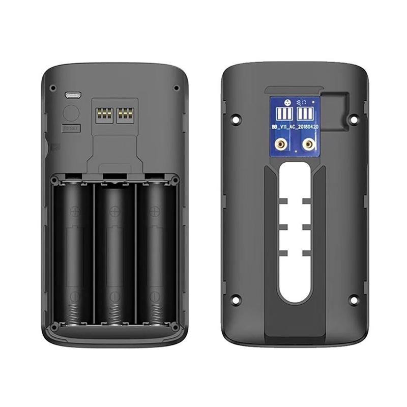 Smart Wifi Video Doorbell With Night Vision & Wide-Angle Camera - 720P Low Power Mobile Remote - Silver 6