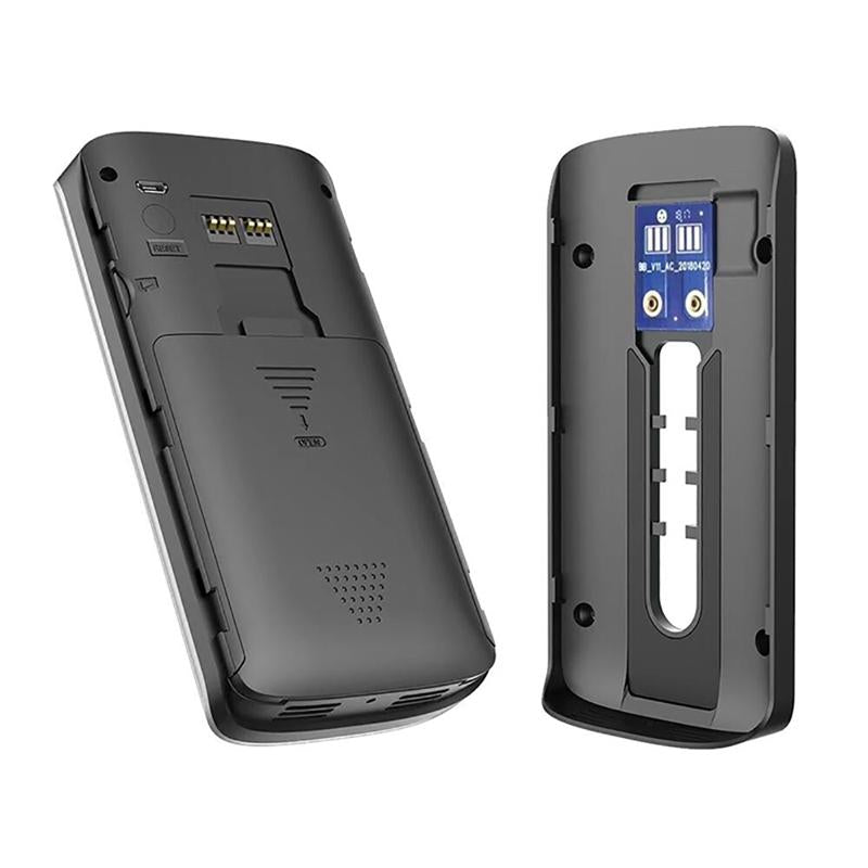 Smart Wifi Video Doorbell With Night Vision & Wide-Angle Camera - 720P Low Power Mobile Remote - Silver 7