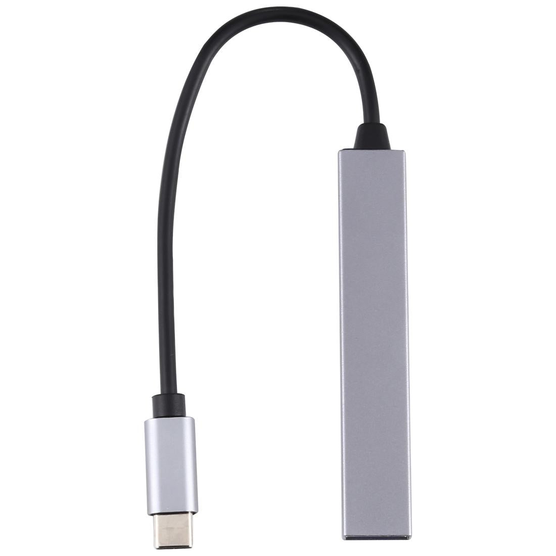 4-Port Usb-C Hub Adapter With Usb 3.0 - Silver 10