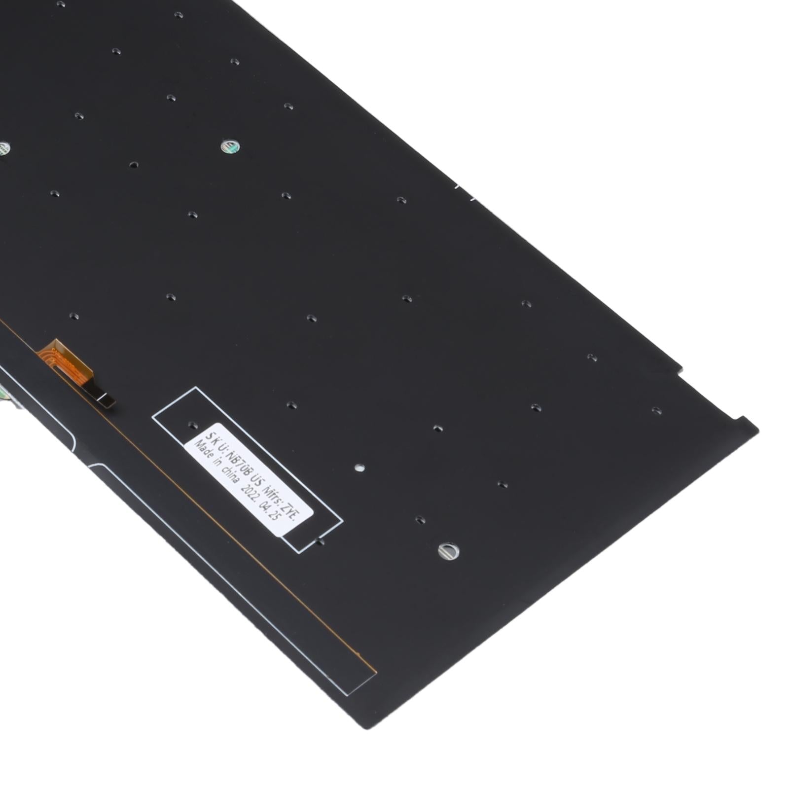 Us Keyboard with Backlight for Asus Vivobook X512 - Silver 5