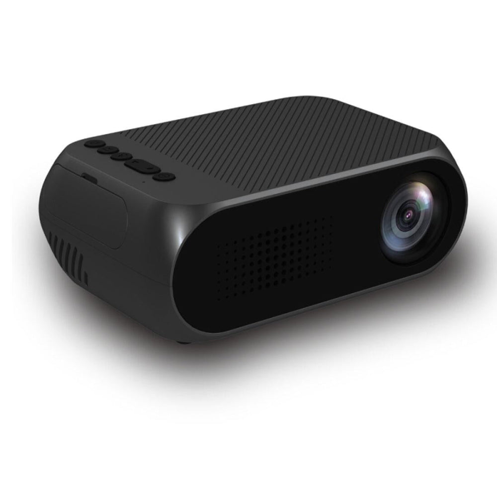 Mini Led Projector For Home Theater - Supports Hdmi Av Sd Usb - 320X240 Resolution - Silver 4