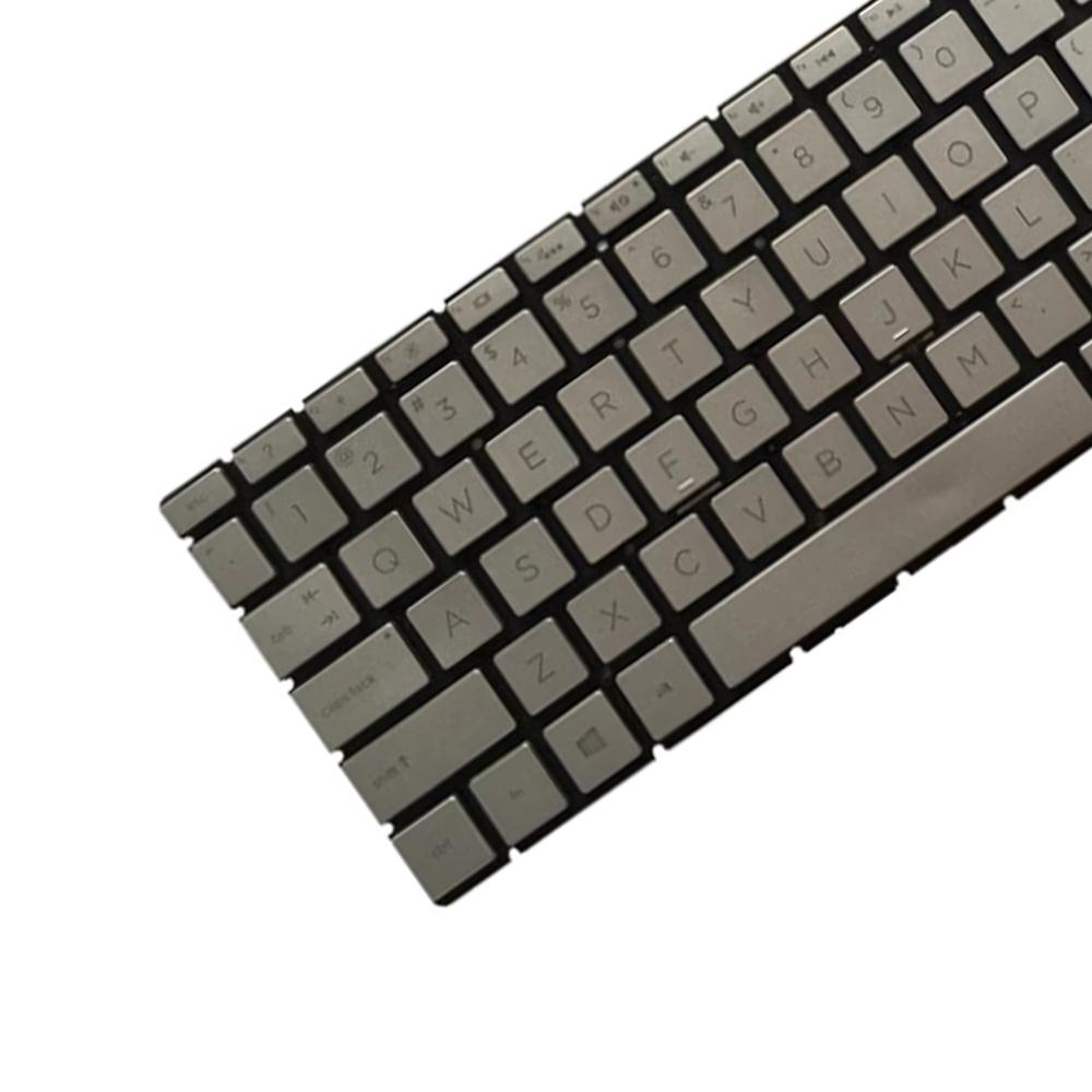 Backlit us Keyboard for Hp 15-da / Db Series - Silver 9