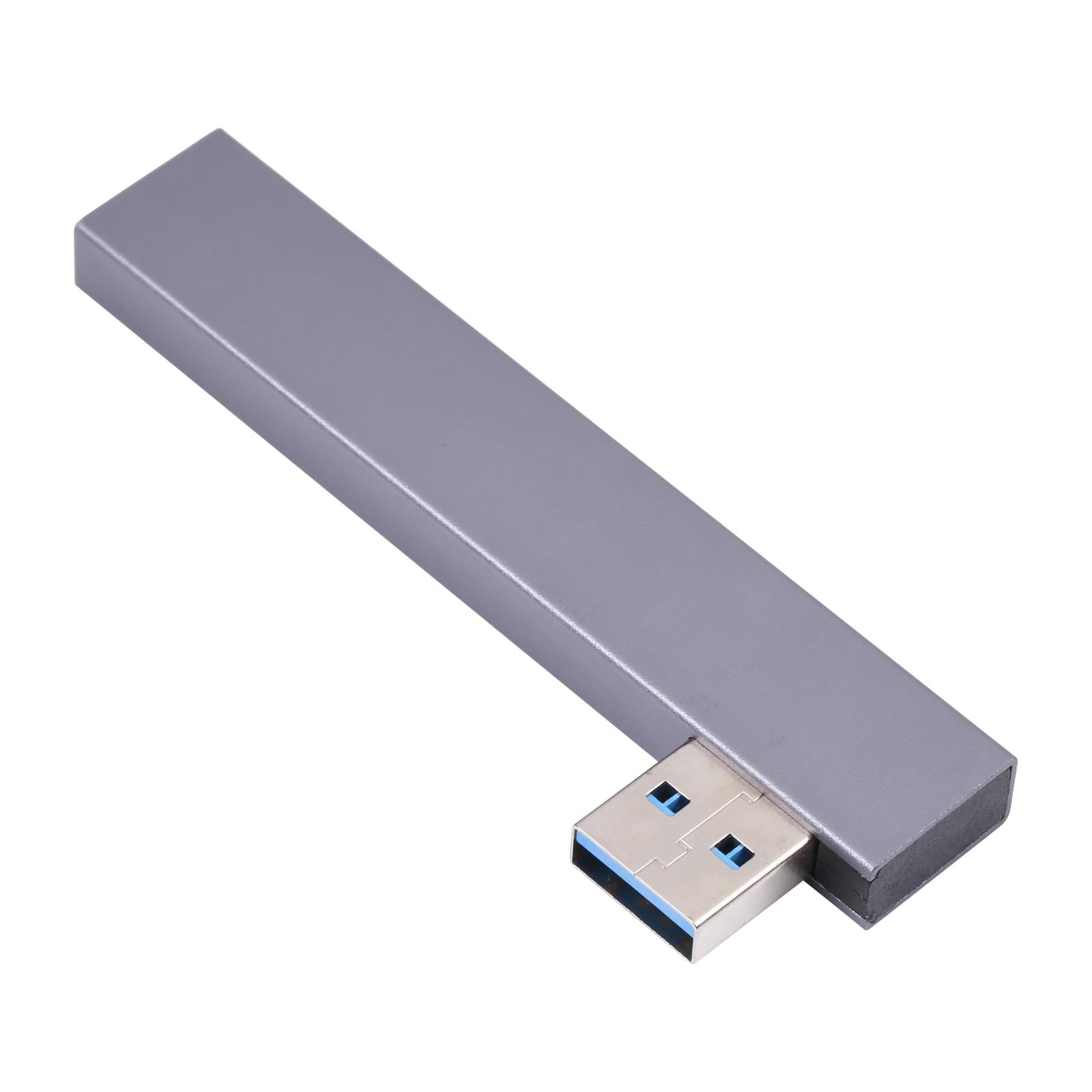 Usb Male To Dual Usb 2.0+3.0 Female Adapter Silver 4