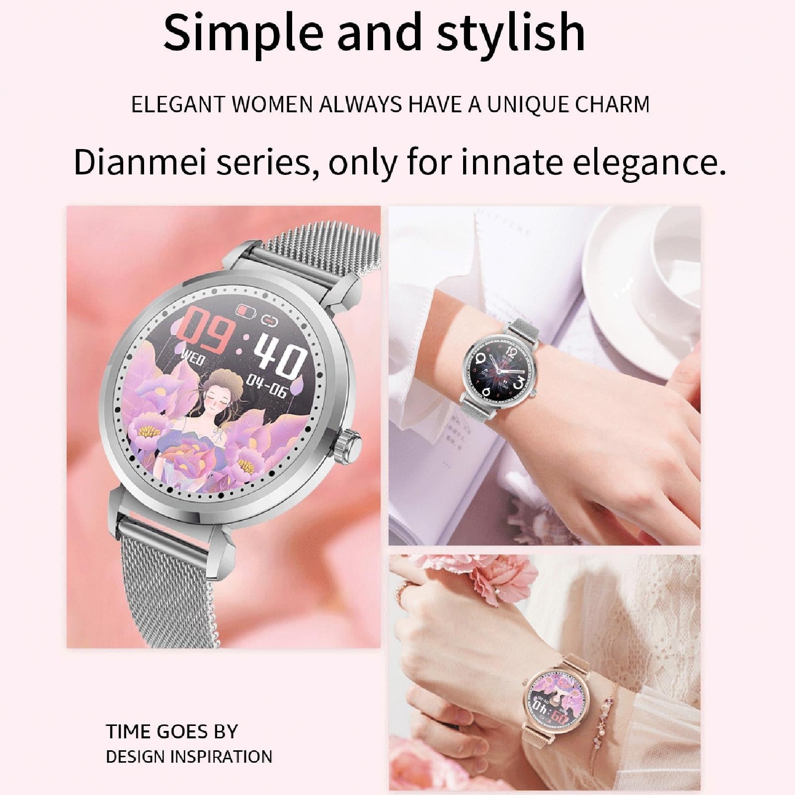 Health Monitoring Smart Watch With Heart Rate And Blood Pressure Options 7