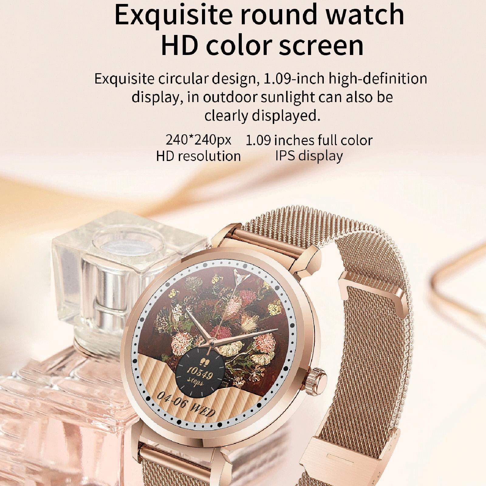 Health Monitoring Smart Watch With Heart Rate And Blood Pressure Options 8