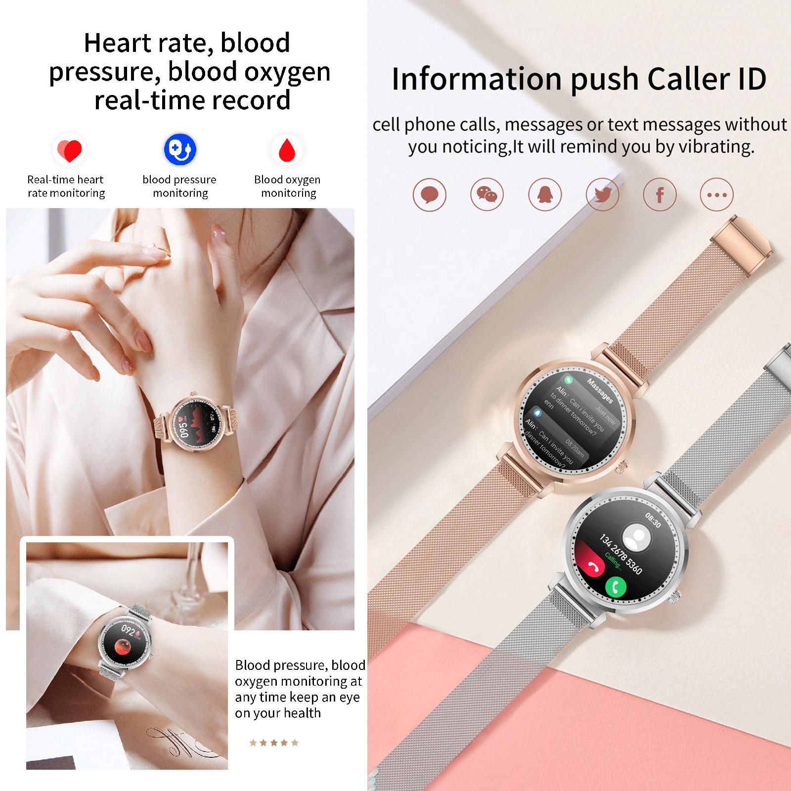 Health Monitoring Smart Watch With Heart Rate And Blood Pressure Options 9