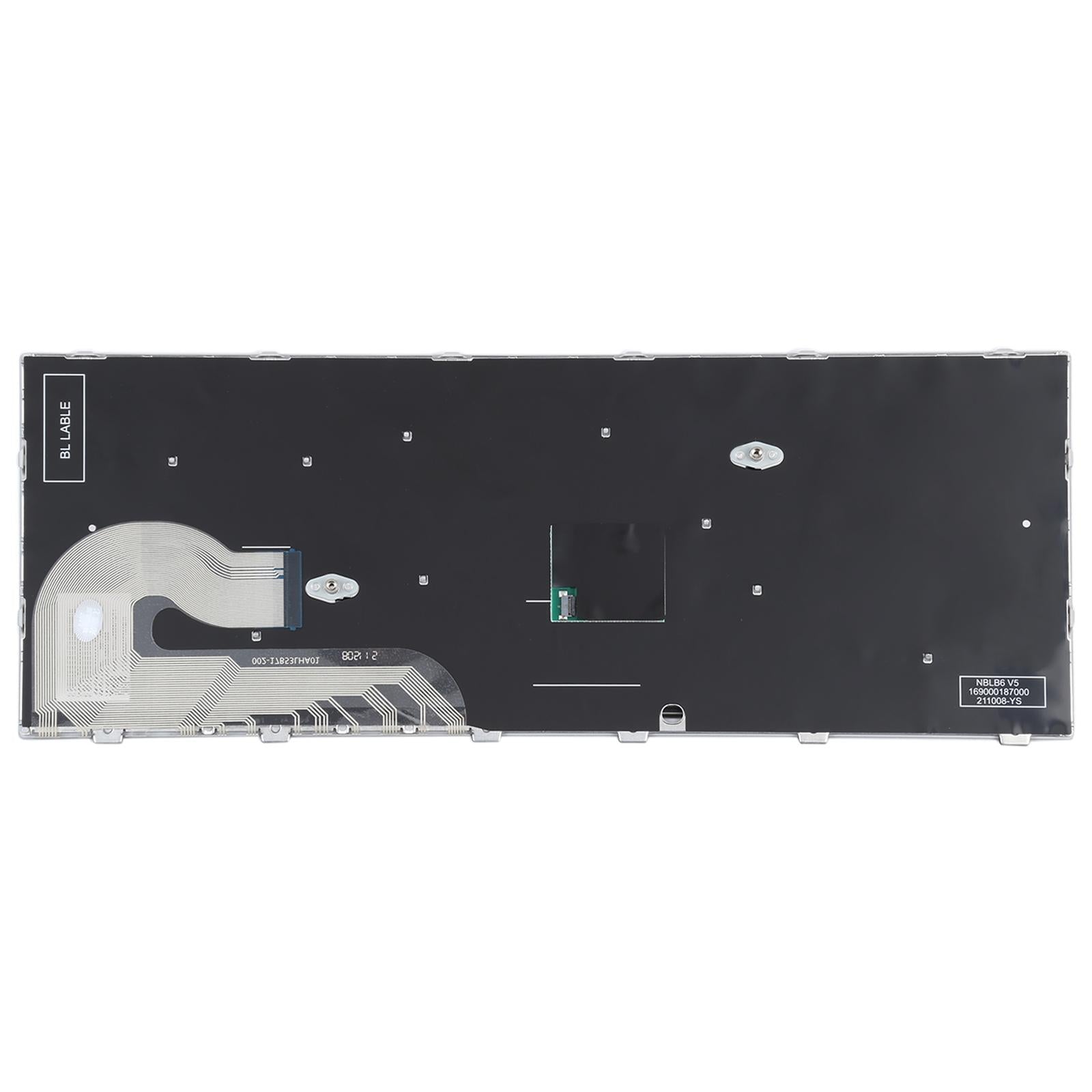 Silver Keyboard with Pointing Stick for Hp Elitebook G5 Series 4