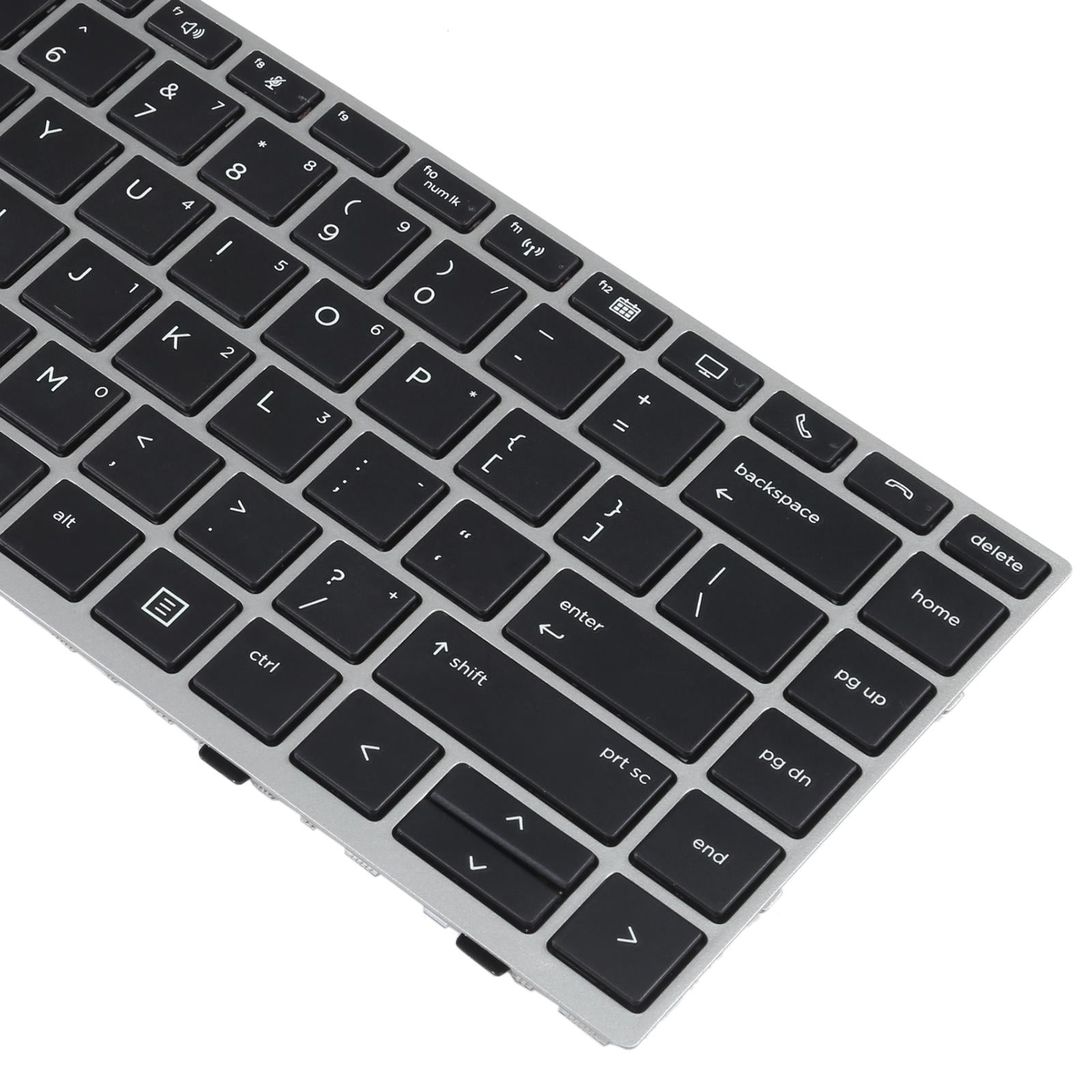 Silver Keyboard with Pointing Stick for Hp Elitebook G5 Series 5