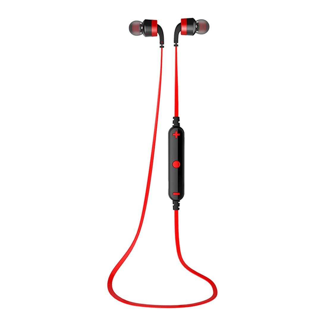 Wireless Sport Bluetooth Earphones with In-line Control - Black - Silver 3