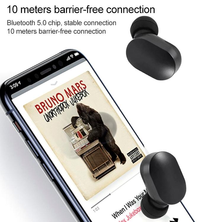 Wireless Touch Bluetooth Headset with Smart Magnetic Charging - Automatic Pairing - Silver 5